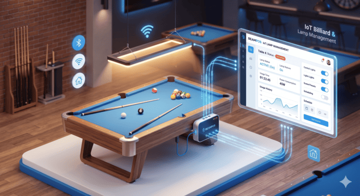 Billiard Lighting IoT Integration Panel